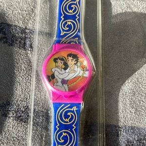 Vintage DISNEY ALADDIN Digital Child's Watch NEW in Package Vintage